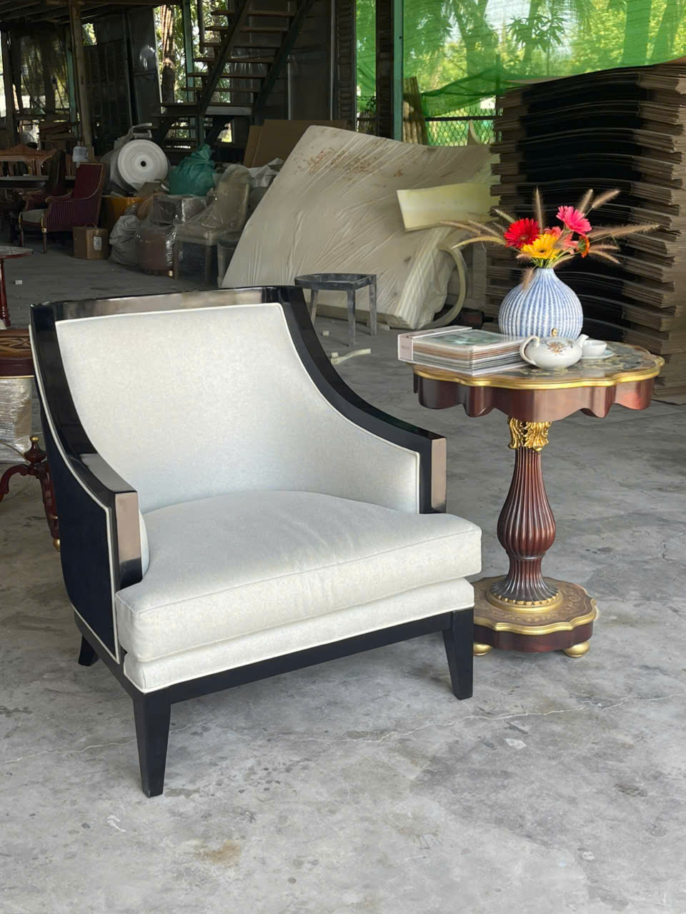 SOFA ĐƠN LOUIS XVI TÂN CỔ ĐIỂN PHONG CÁCH CHÂU ÂU